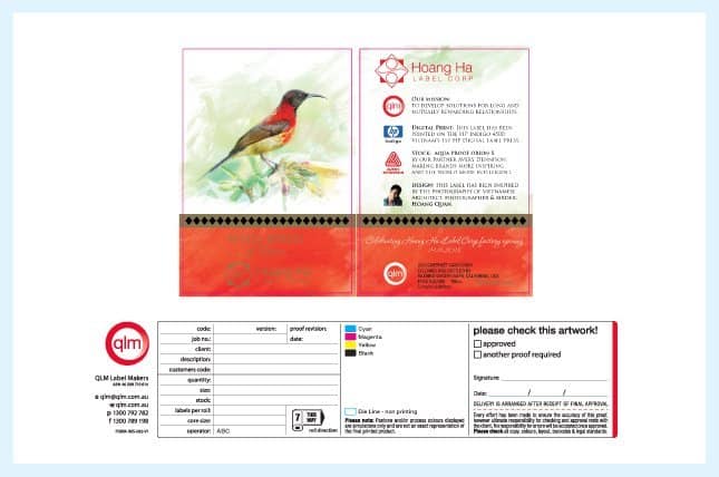 artwork specifications & proofing